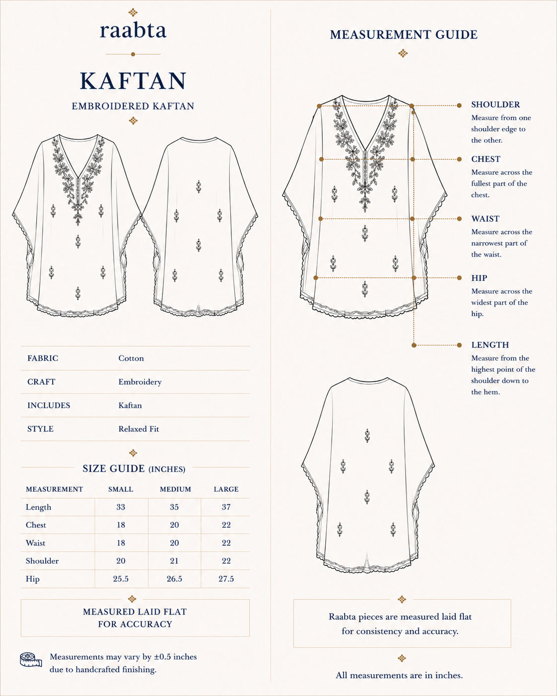 Kaftan Yellow