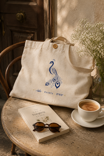 RAABTA Linen Tote Bag