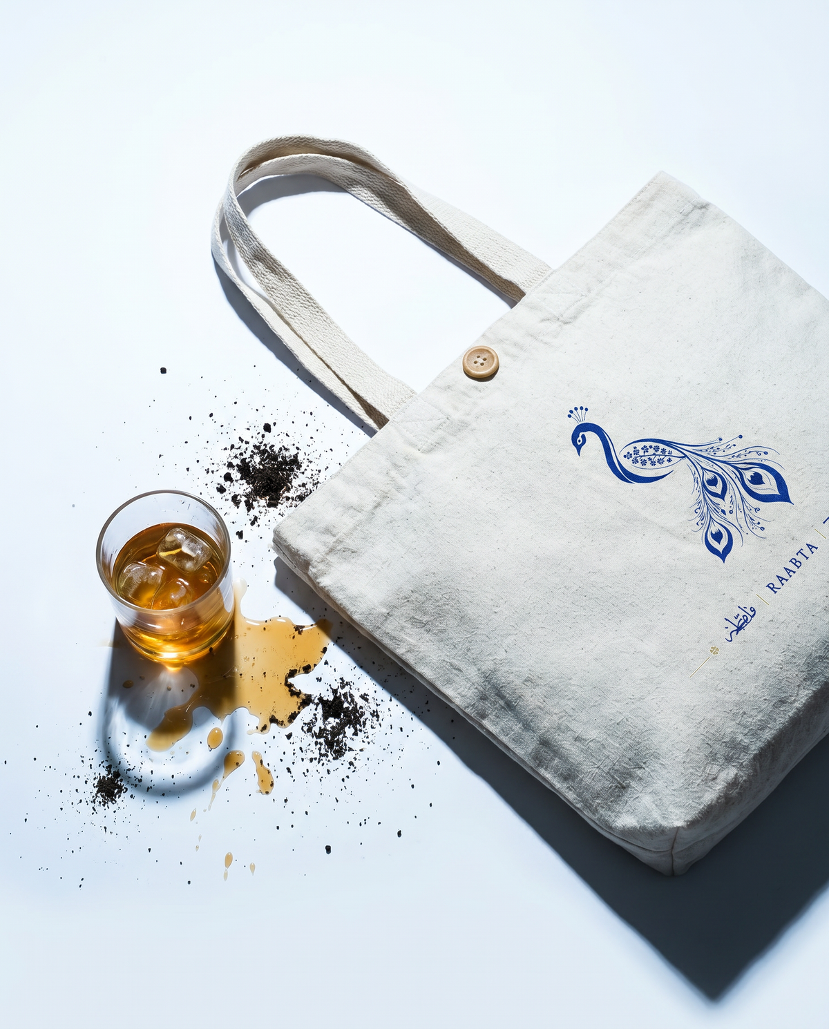 RAABTA Linen Tote Bag
