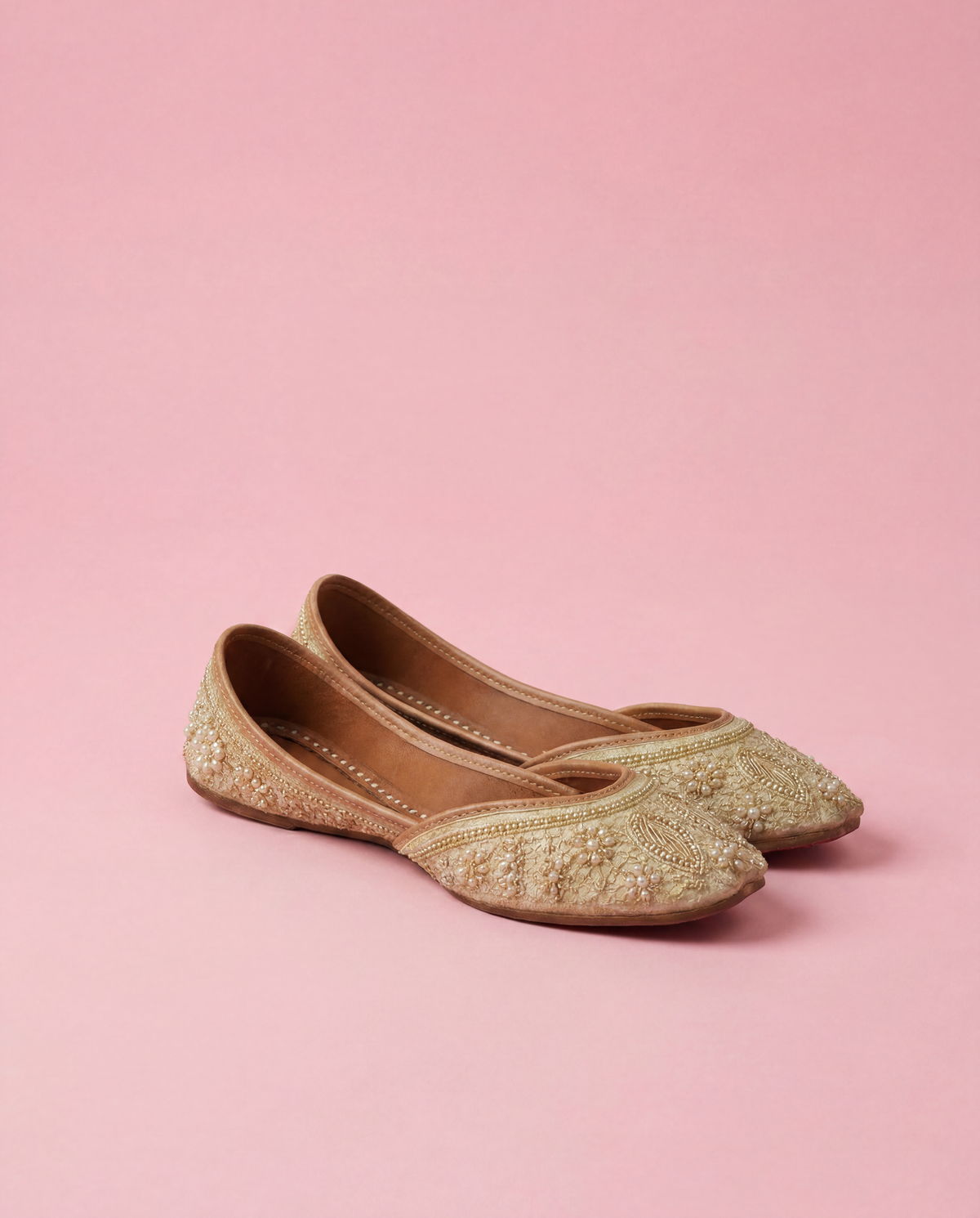 Beige Jarri Work