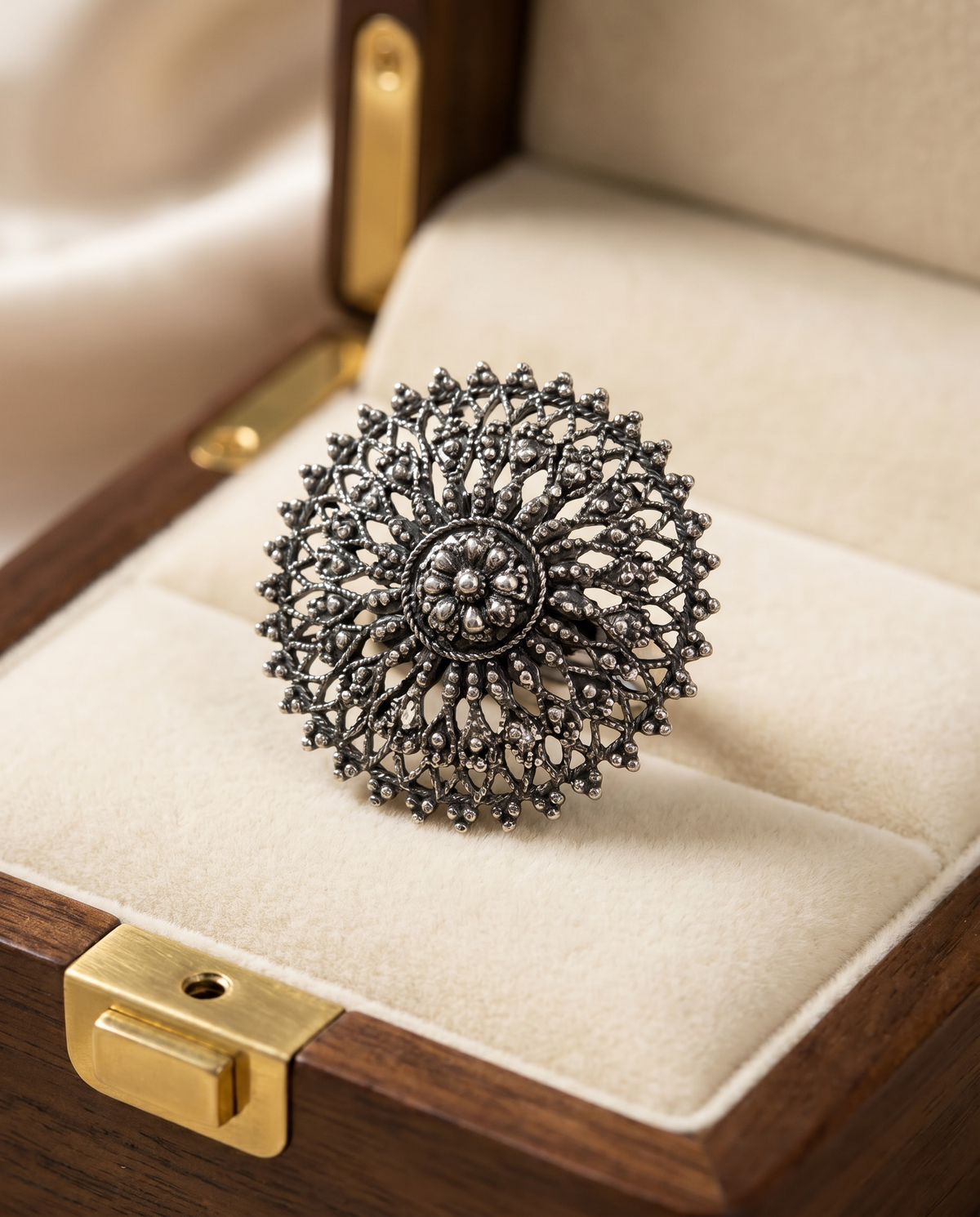Floral Art Ring