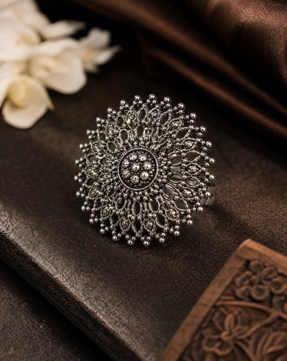 Floral Art Ring