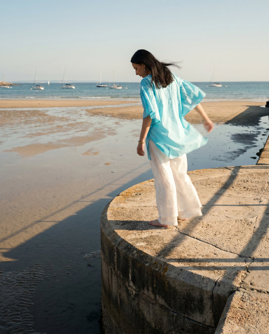 Kaftan Aqua