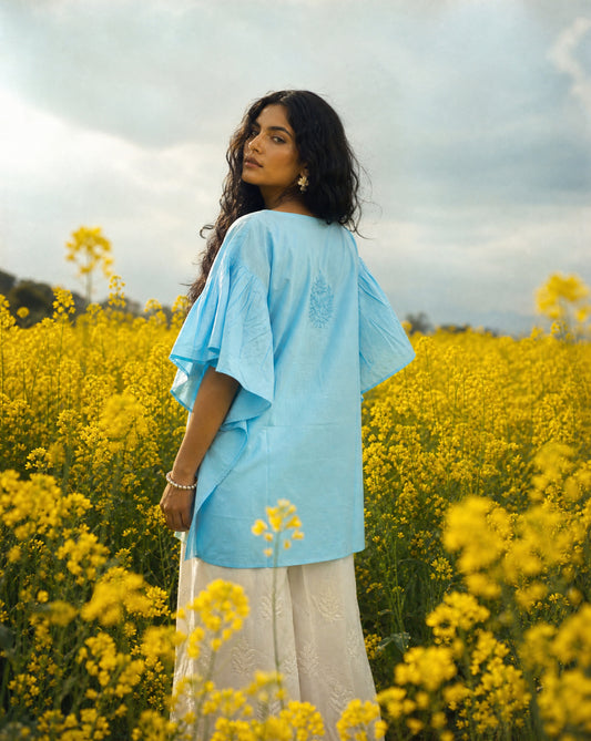 Kaftan Aqua