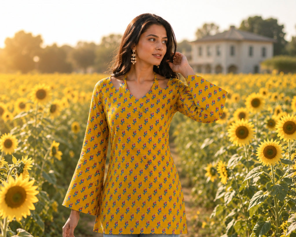 Sunflower Kurti