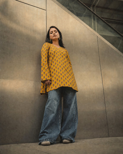 Sunflower Kurti
