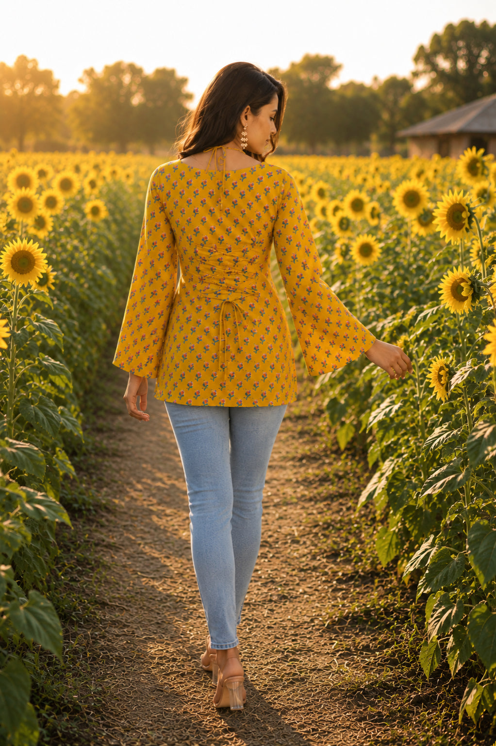 Sunflower Kurti