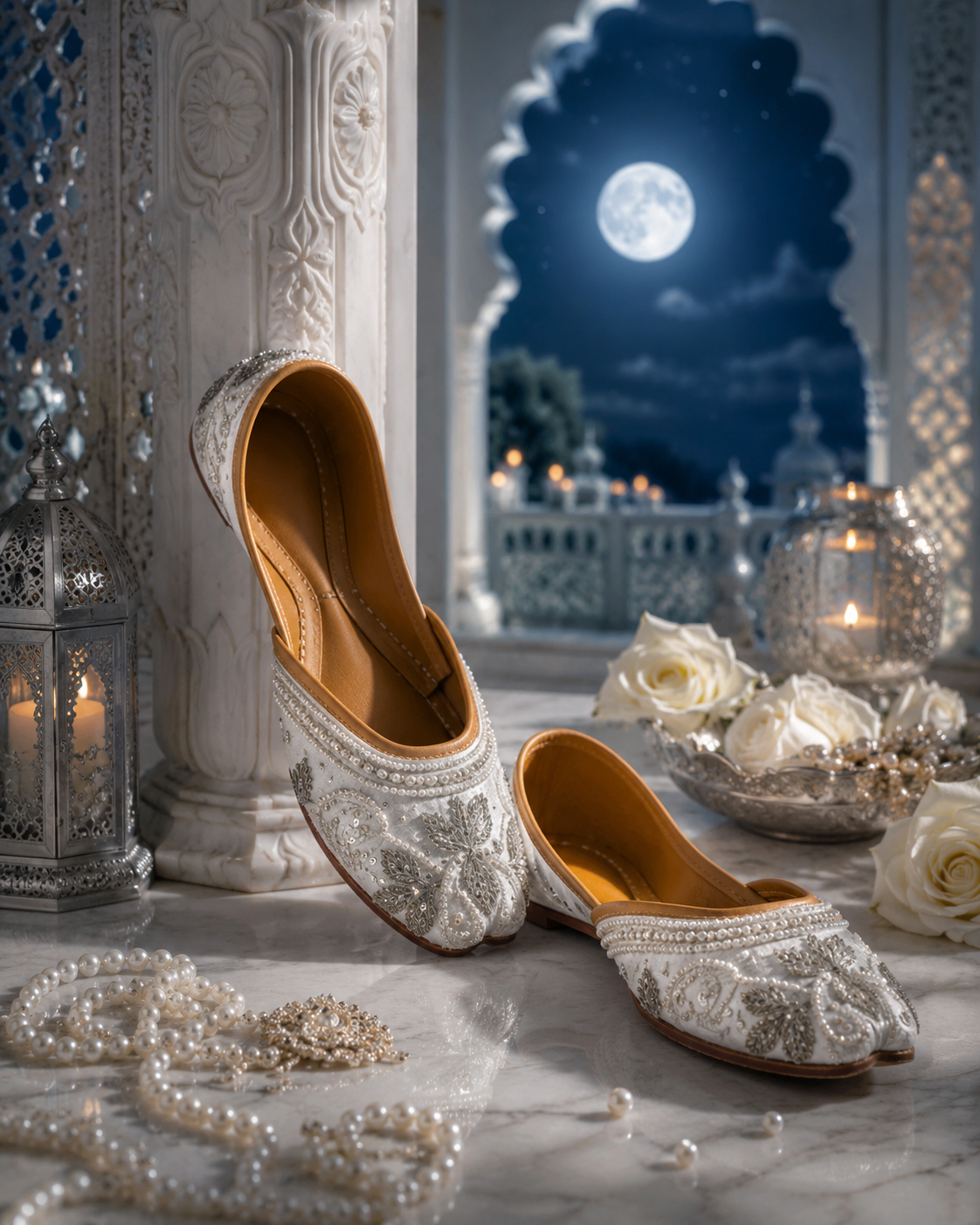 White Jarri Work