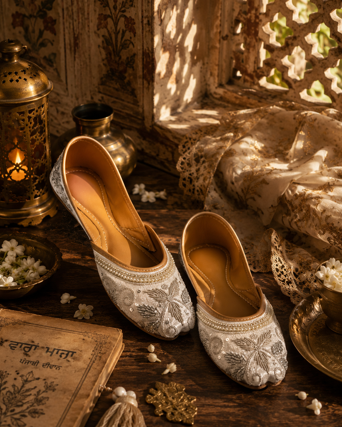 White Jarri Work